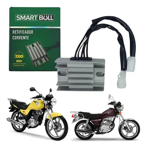 Regulador Retificador Smartfox Suzuki Yes Intruder 125 2008 em diante 12V