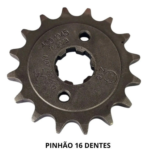 Kit Relação Smartfox sem Retentor Honda Bros 160 Xre 190 428H 128L 48/16T