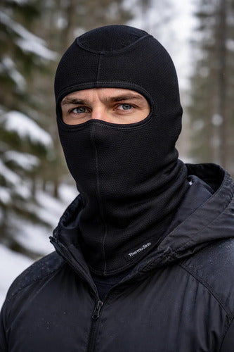 Balaclava Curtlo Thermoskin Preto Tamanho M