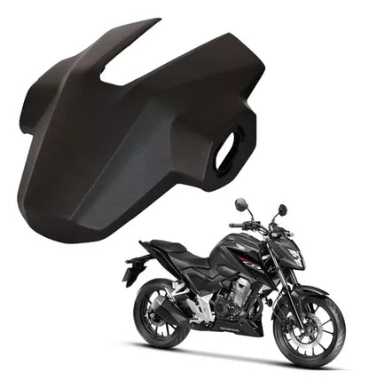 Tampa do Suporte da Luz de Placa Paramotos Honda Cb 300f Twister 2023 a 2025 Preto