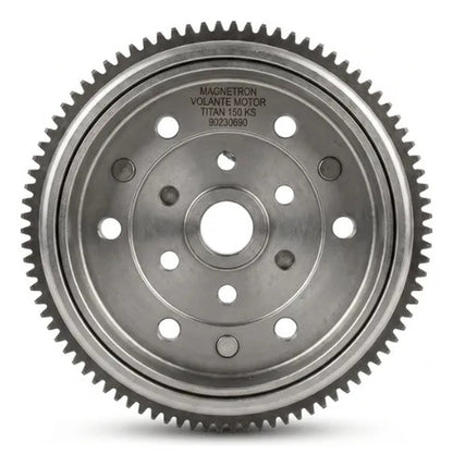 Volante do Magneto Partida a Pedal Magnetron Honda Cg 150 Titan 2004 a 2008 Bros 150 2006 a 2008