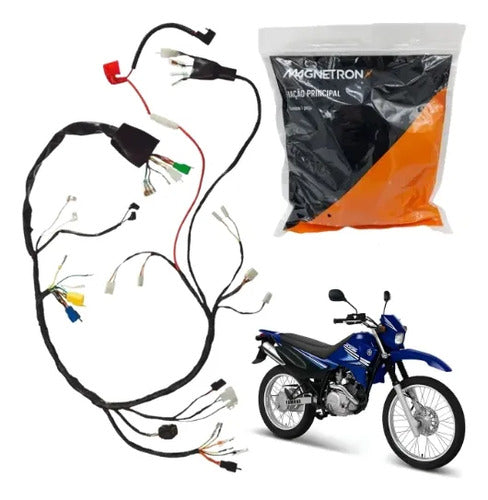 Fiação Chicote Elétrico Principal Magnetron Yamaha Xtz 125 2009 a 2010 Partida Elétrica