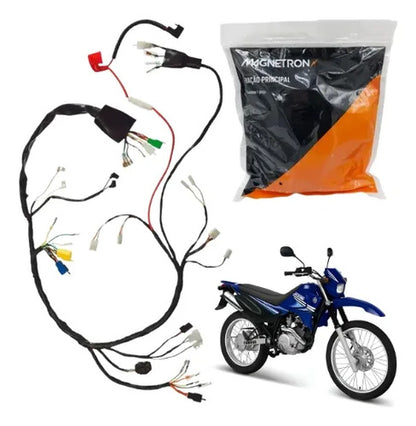 Fiação Chicote Elétrico Principal Magnetron Yamaha Xtz 125 2009 a 2010 Partida Elétrica