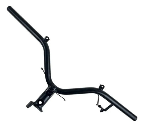 Guidão Iron Shineray Phoenix 50 Xy 50q 2011 a 2025 Preto