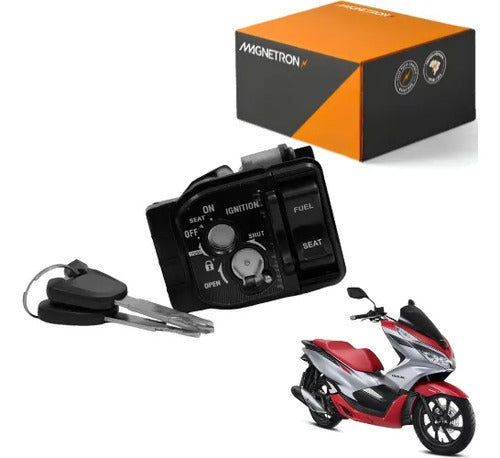 Chave de Ignição com Bloqueador Magnetron Honda Pcx 150 2019 em diante