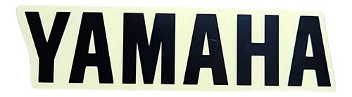 Emblema Adesivo Yamaha Fazer Fz25 250 Tracer 900 Mt-09 Mt-03 Preto