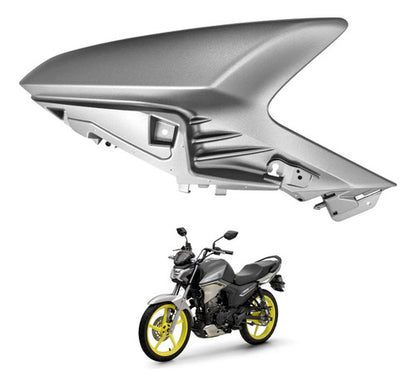 Aba do Tanque Esquerda Yamaha Factor Dx 150 2025 Prata