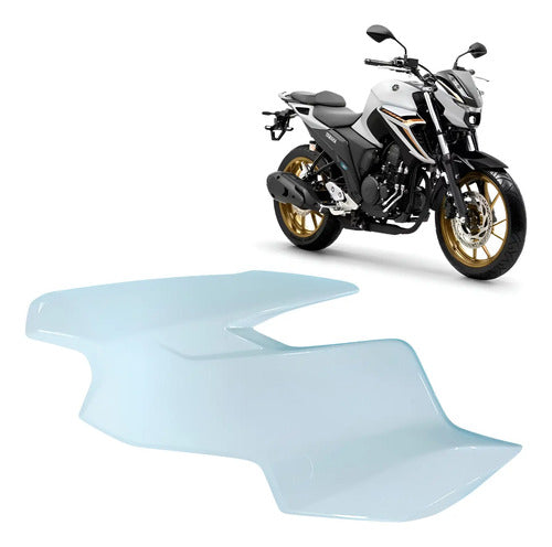 Bananinha Carenagem Lateral do Farol Direita Yamaha Fazer Fz25 250 2025 Branco