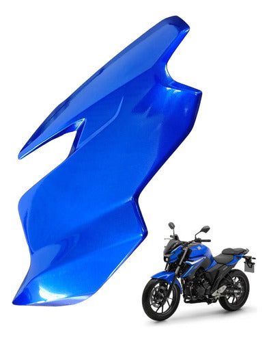 Bananinha Carenagem Lateral do Farol Esquerda Yamaha Fazer Fz25 250 2025 Azul Metálico