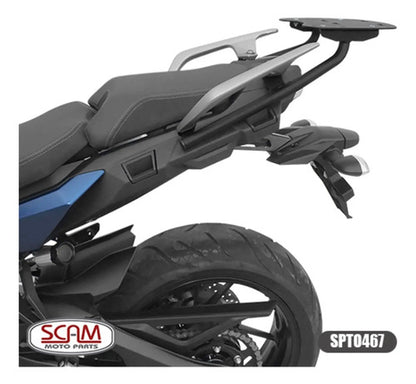 Suporte de Baú Bagageiro Scam Yamaha Tracer 900 2020 a 2024