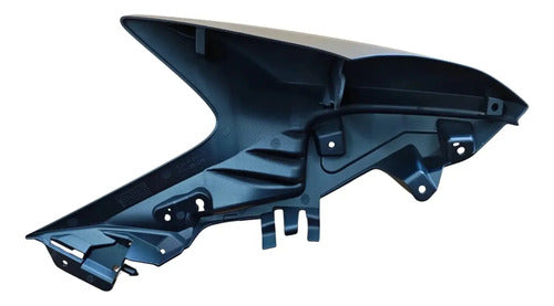 Aba do Tanque Direita Yamaha Factor Dx 150 2025 em diante Azul Metálico
