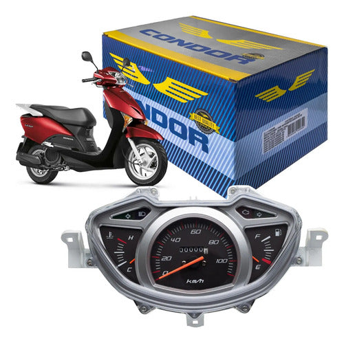 Painel Velocímetro Completo Condor Honda Lead 110 2010 a 2015