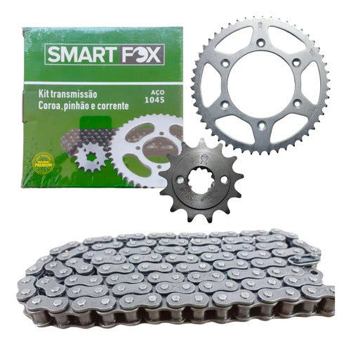 Kit Relação Smartfox sem Retentor Honda Pop 100 Biz 125 428H 106L 34/14T
