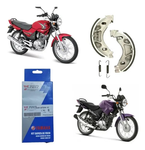 Patim Lona de Freio Traseira Y-TEQ Yamaha Factor Xtz 125