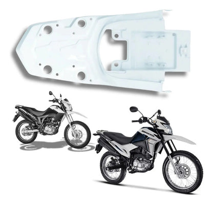 Paralama Traseiro Paramotos Honda Bros 160 2015 a 2022 Branco