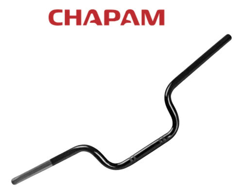 Guidão Chapam Yamaha Fazer 150 2014 a 2015 Preto Brilhante