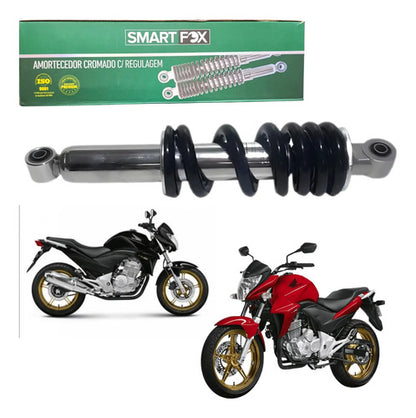 Amortecedor Traseiro Central Pro-Link Smartfox Honda Cb 300r 2009 em diante Cromado