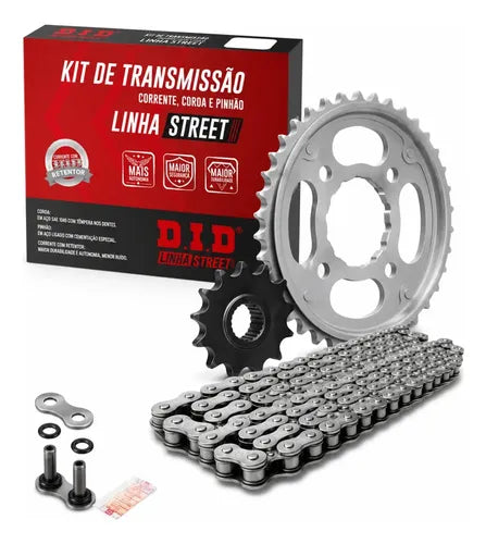 Kit Relação DID Extra Premium com Retentor BMW G 310 R 2017 a 2025 520VD 112L 40/16T