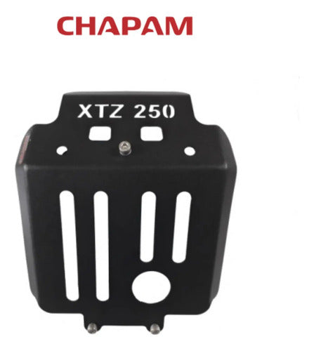 Protetor de Cárter Chapam Yamaha Lander 250 2007 a 2025 Ténéré 250 2011 a 2019 Preto Fosco