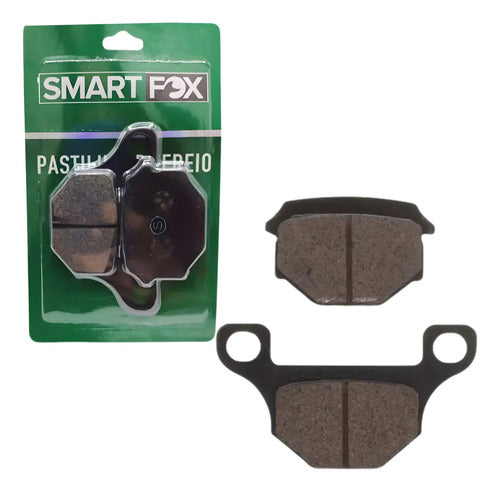 Pastilha de Freio Dianteira Smartfox Suzuki Intruder 125 2002 em diante Piaggio Fly 135 1993 a 2013