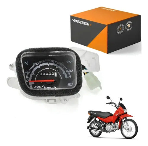 Medidor Painel Velocímetro Magnetron Honda Pop 100 2013 em diante