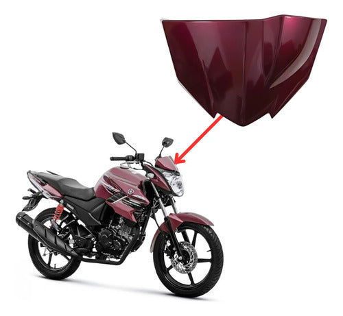 Capa do Painel Paramotos Yamaha Fazer 150 2016 a 2018 Magenta