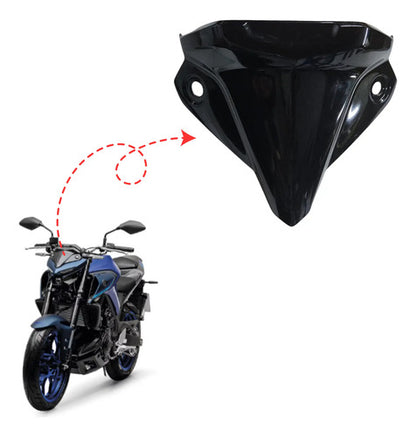 Capa do Farol Yamaha Mt-03 2021 a 2025 Preto Brilhante