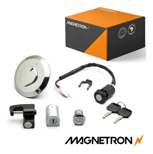 Conjunto de Travas Magnetron Honda Cg 125 Titan 2002 a 2004