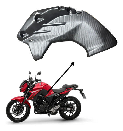 Apoio de Joelho Esquerdo Yamaha Fazer Fz25 250 2025 em diante Preto