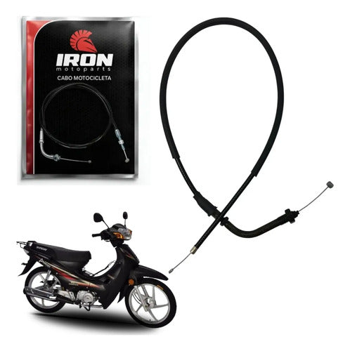 Cabo do Acelerador Iron Shineray Phoenix 50 2011 a 2020