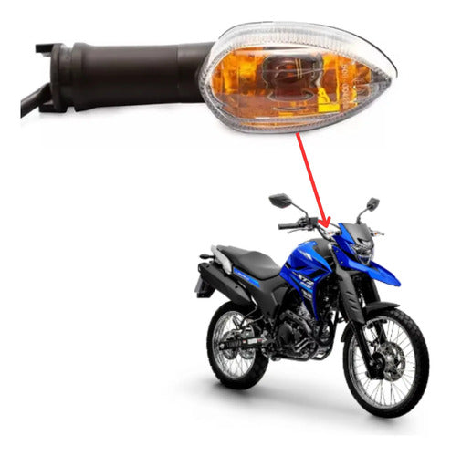 Pisca Dianteiro Direito Yamaha Fazer Crosser 150 Lander 250 2019 a 2025