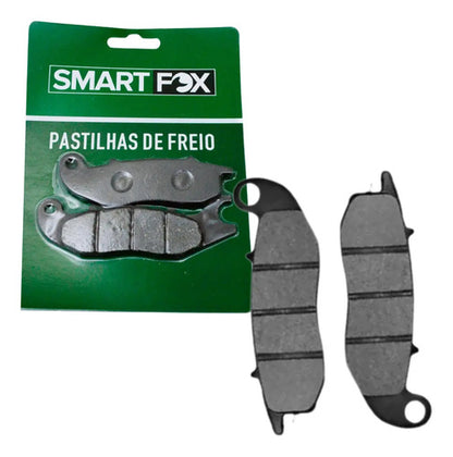 Pastilha de Freio Dianteira Smartfox Honda Cg 125 150 160 Titan Fan Yamaha Fazer 250