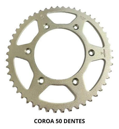 Kit Relação Smartfox com Retentor Honda Crf 230f 2007 em diante 520HO 110L 50/13T