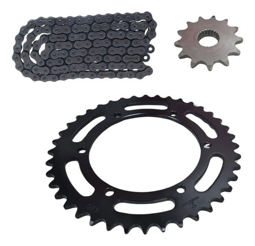Kit Relação KMC sem Retentor Yamaha Lander 250 2009 a 2024 Ténéré 250 2011 a 2019 520H 106L 40/13T