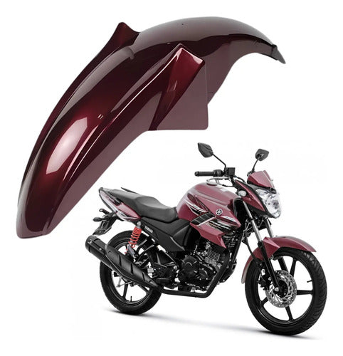 Paralama Dianteiro Paramotos Yamaha Fazer 150 2014 a 2025 Magenta