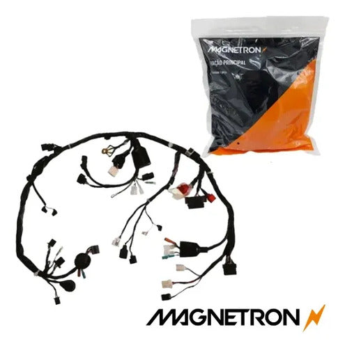 Fiação Chicote Elétrico Principal Magnetron Honda Cg 150 Titan 2009 a 2010 Partida Elétrica