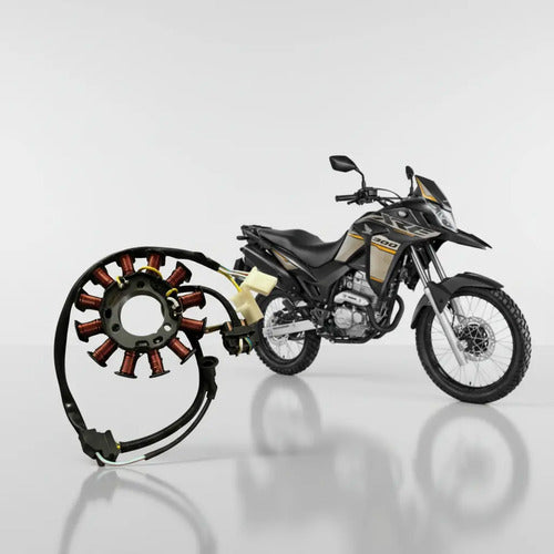 Magneto Estator com Bobina de Pulso Smartfox Honda Xre 300 2019 em diante