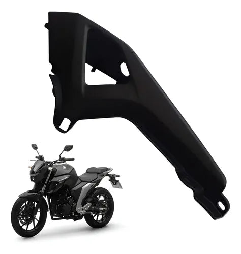 Rabeta Lateral Esquerda Yamaha Fazer Fz25 250 2020 a 2024 Preto Fosco