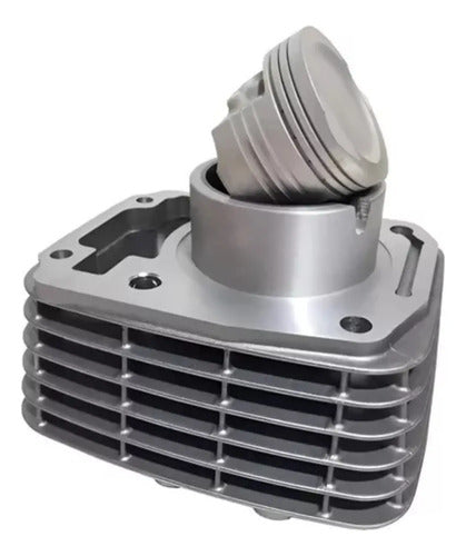 Kit Cilindro Pistão e Anéis Smartfox Honda Cg 125 Fan Cargo 2009 a 2013