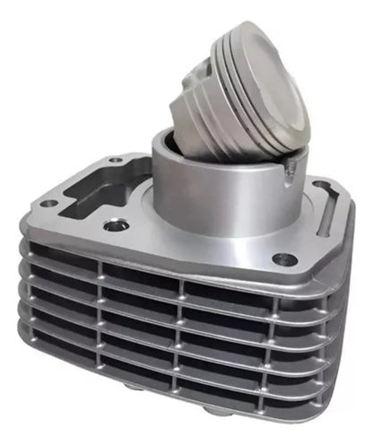 Kit Cilindro Pistão e Anéis Smartfox Honda Cg 125 Fan Cargo 2009 a 2013