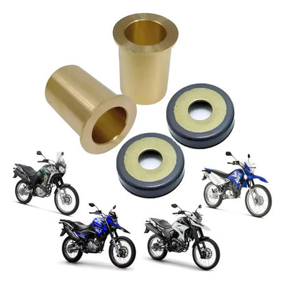 Bucha da Balança de Bronze com Guarda-Pó Smartfox Yamaha Xtz 125 Crosser 150 Lander Ténéré 250