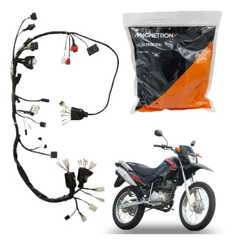 Fiação Chicote Elétrico Principal Magnetron Honda Bros 150 2009 a 2010