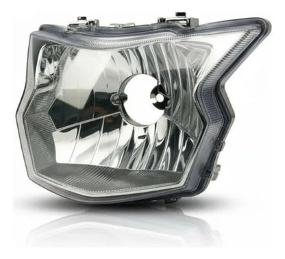 Farol Bloco Óptico sem Lâmpada Smartfox Honda Biz 125 2018 a 2025 Biz 110i 2018 em diante