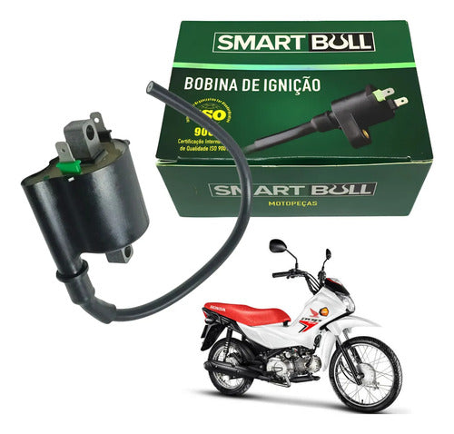 Bobina de Ignição Smartfox Honda Bros 125 150 160 Pop 110i