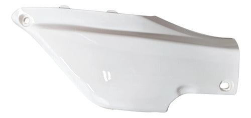 Tampa Lateral Direita Iron Shineray Phoenix 50 2011 a 2021 Xy 50q 2009 a 2021 Branco
