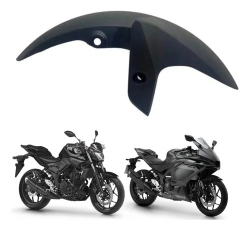 Paralama Dianteiro Yamaha Mt-03 Yzf-R3 2016 em diante Preto Fosco