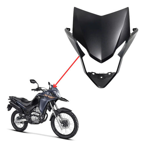 Suporte do Farol Paramotos Honda Xre 300 2020 em diante Cinza
