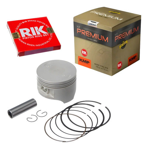 Kit Pistão com Anéis KMP Premium Honda Crf 230f 2007 a 2020 3,00 mm