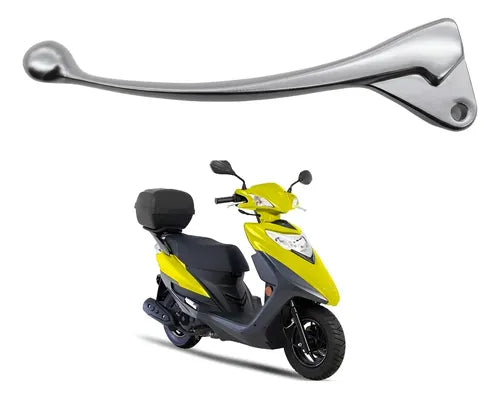 Manete de Freio Traseiro Esquerdo Cometa Suzuki Burgman 125 2006 a 2017 Cromado