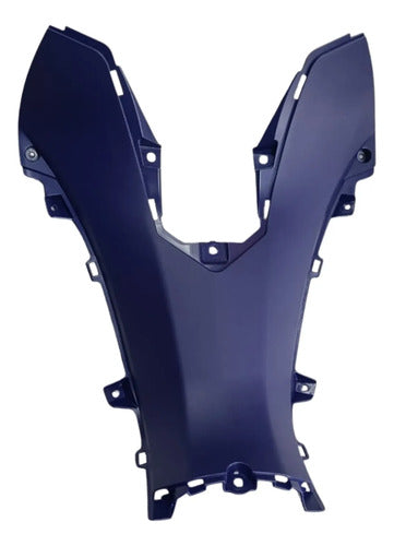 Acabamento Superior Central do Chassi Smartfox Shineray Jet 50 125 2023 a 2024 Azul